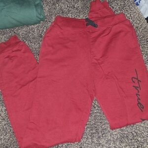 True Religion Red Kids Joggers